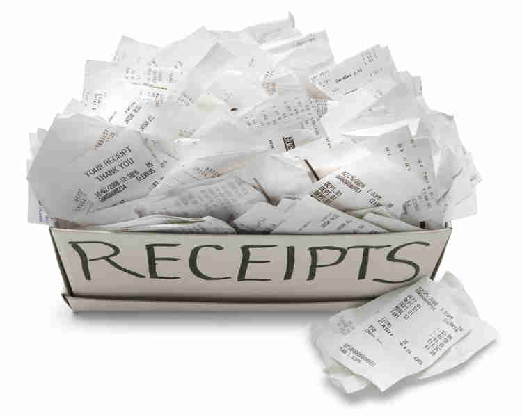 Do I really need to keep all those receipts??